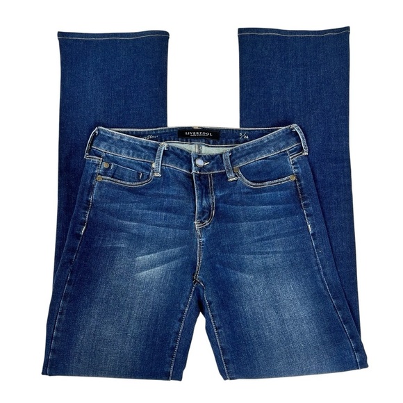 NWOT LIVERPOOL Jeans Company The Bootcut Dark Denim Jeans Women's Size 2/26 - Picture 4 of 16